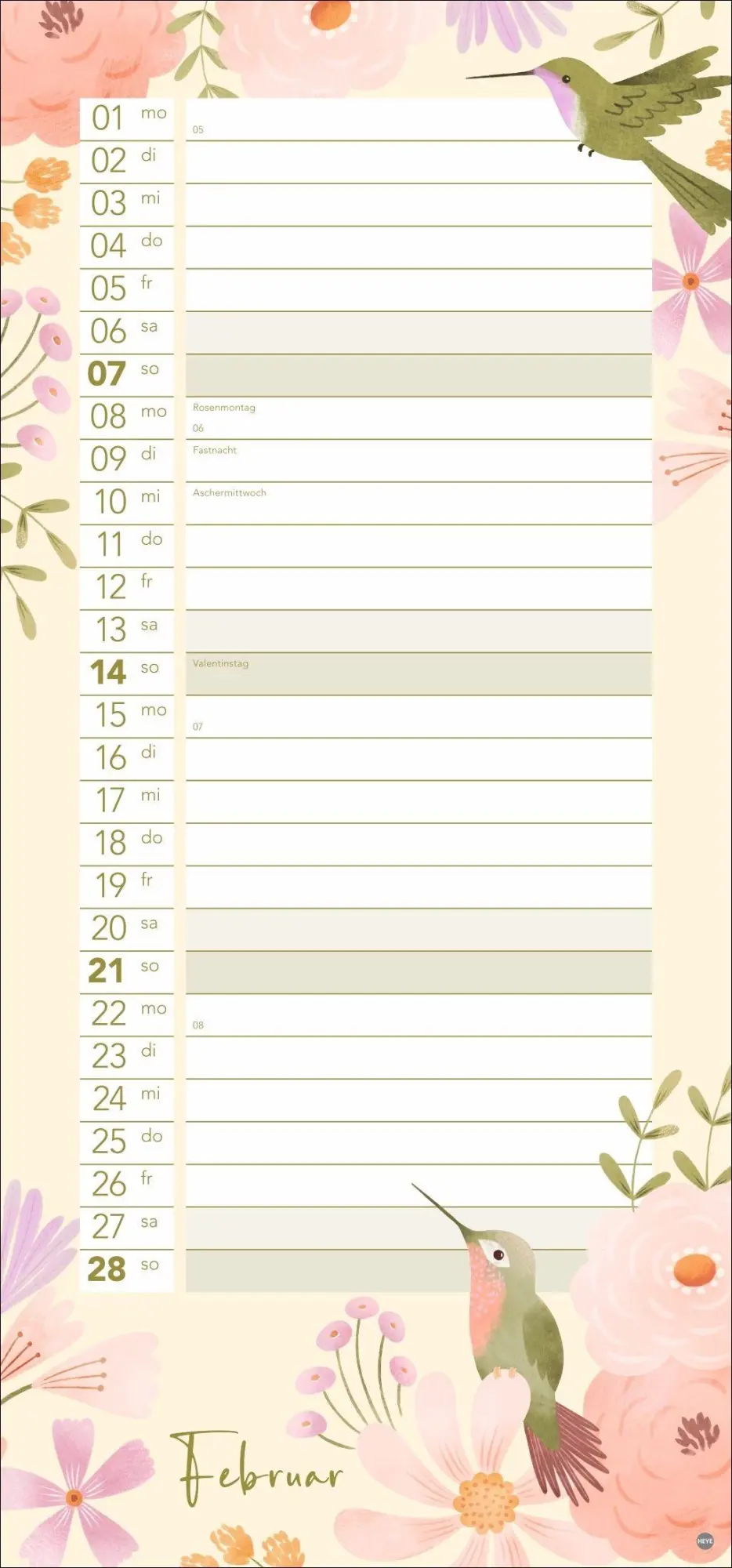 Bild: 9783756419142 | Mein Planer 2027 | Tati Abaurre | Kalender | Basic Planer Heye | 14 S.