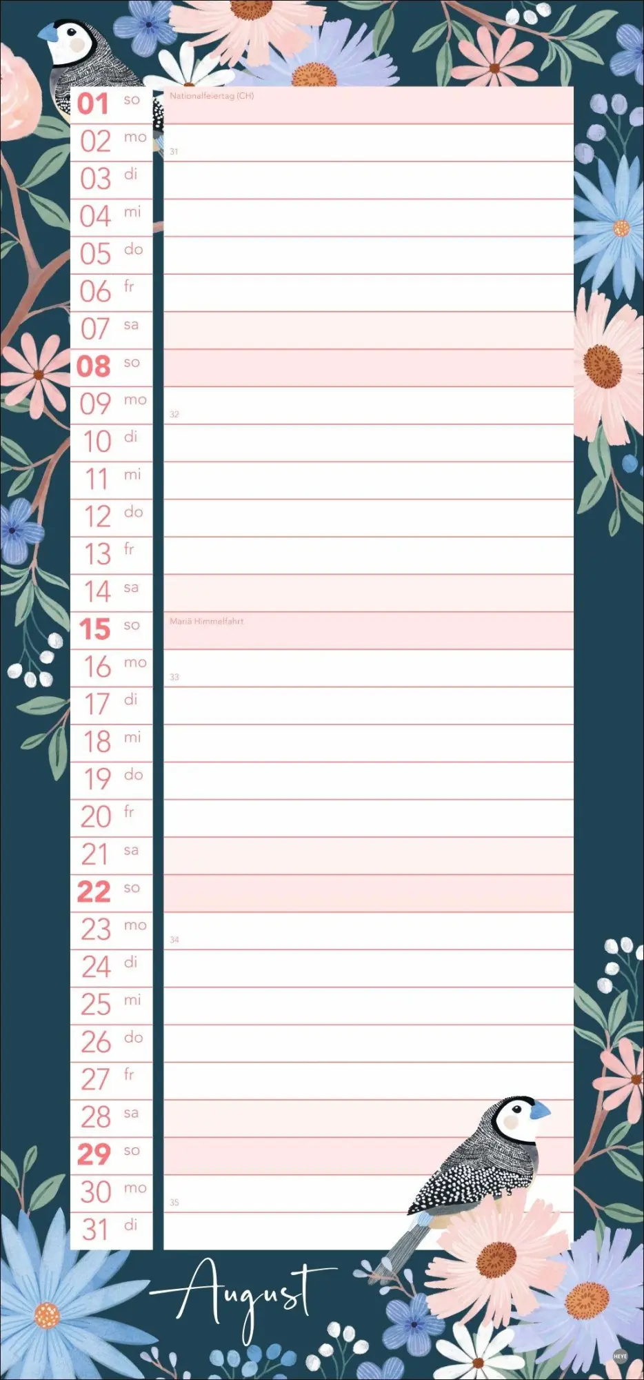 Bild: 9783756419142 | Mein Planer 2027 | Tati Abaurre | Kalender | Basic Planer Heye | 14 S.