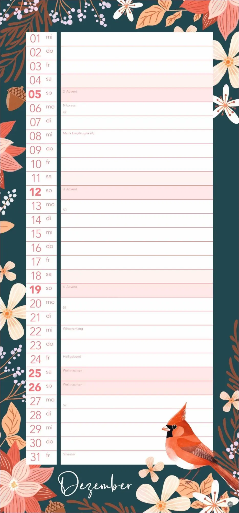 Bild: 9783756419142 | Mein Planer 2027 | Tati Abaurre | Kalender | Basic Planer Heye | 14 S.
