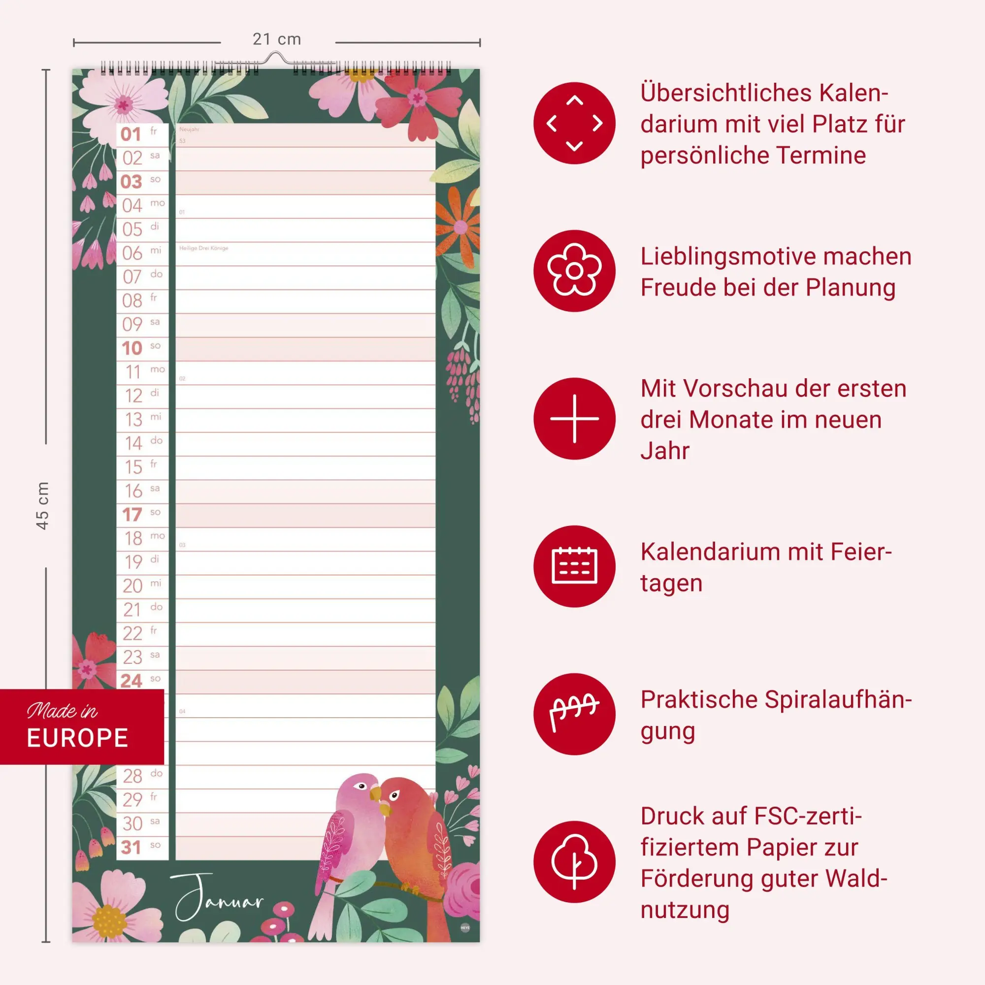 Bild: 9783756419142 | Mein Planer 2027 | Tati Abaurre | Kalender | Basic Planer Heye | 14 S.