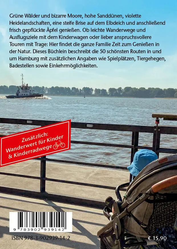 Rückseite: 9783902939142 | Kinderwagen- &amp; Tragetouren in und um Hamburg | Miriam Heun | Buch