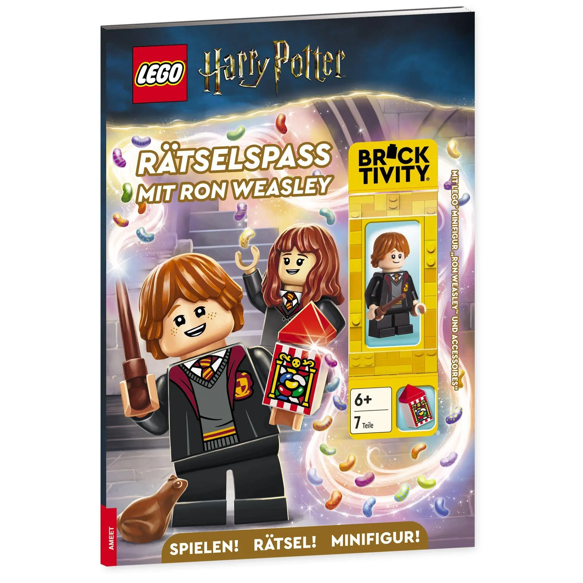 Cover: 9783960809142 | LEGO® Harry Potter(TM) - Rätselspaß mit Ron Weasley | Taschenbuch