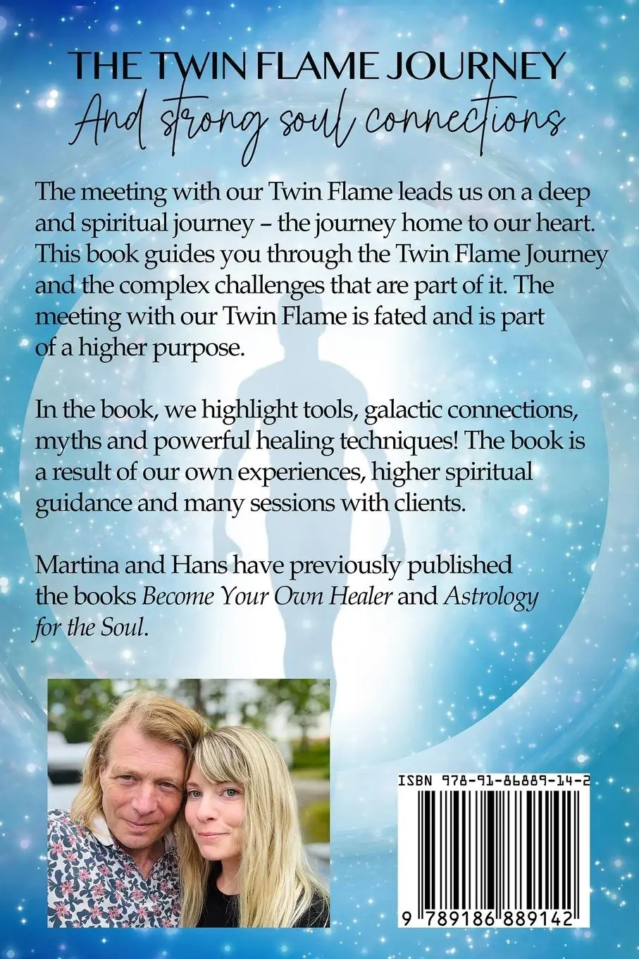 Rückseite: 9789186889142 | The Twin Flame Journey | The path to deep soul Healing &amp; divine Union