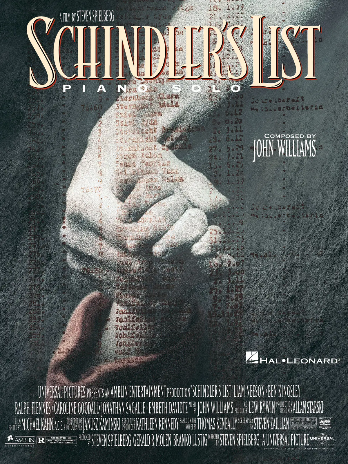 Cover: 73999209242 | Schindler's List | John Williams | Piano Solo Songbook | Buch | 1994