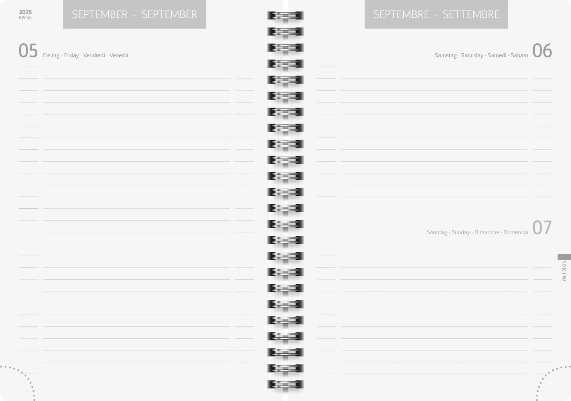 Bild: 4061947139242 | BRUNNEN Schülerkalender (2025/2026) "Plain Mint", 1 Seite = 1 Tag,...