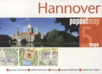 Cover: 9781845879242 | Hannover PopOut Map, 5 maps | (Land-)Karte | Colour print | Englisch