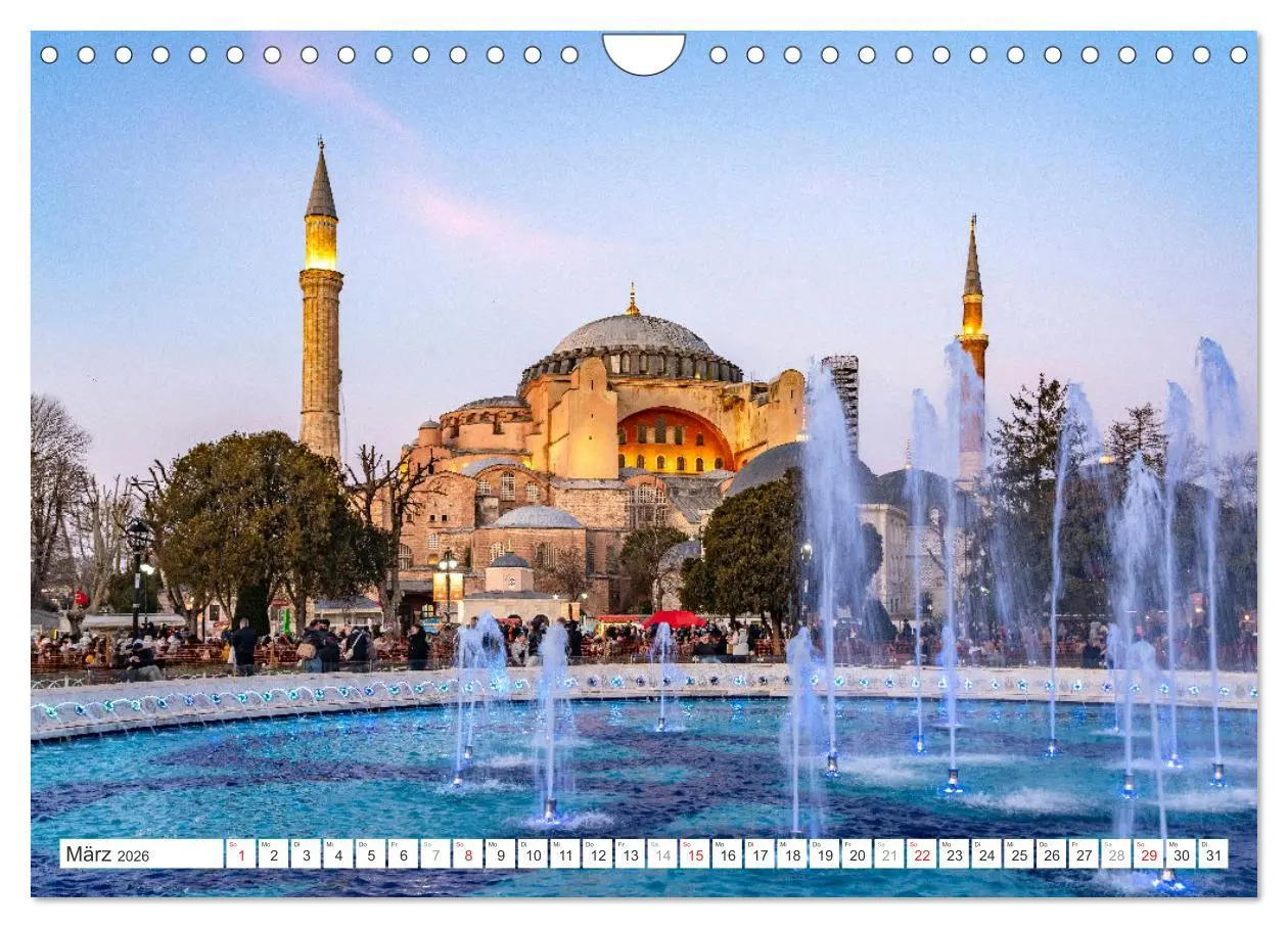 Bild: 9783457289242 | Türkei - Istanbul (Wandkalender 2026 DIN A4 quer), CALVENDO...