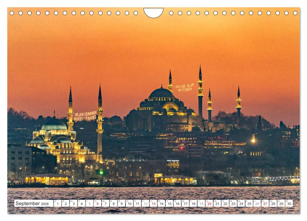 Bild: 9783457289242 | Türkei - Istanbul (Wandkalender 2026 DIN A4 quer), CALVENDO...