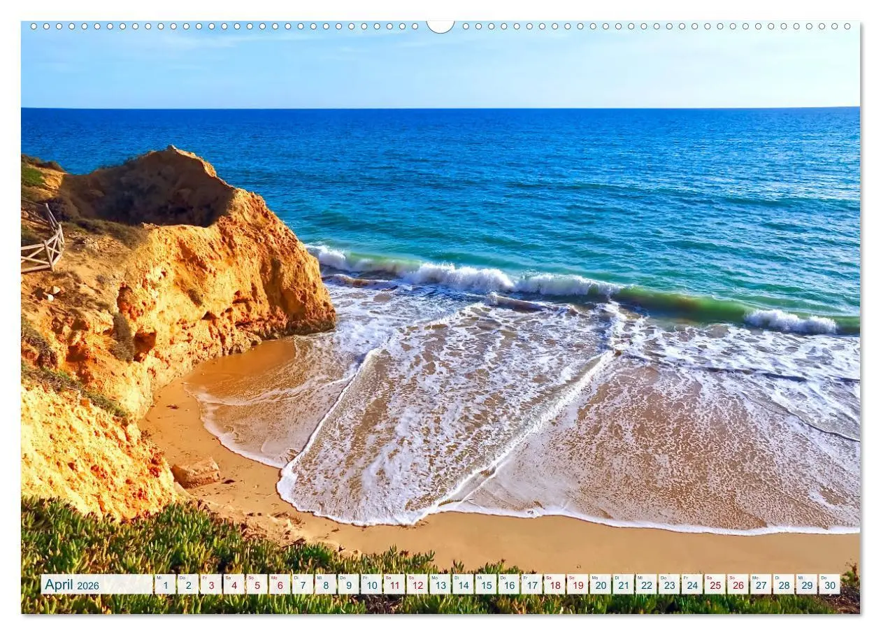 Bild: 9783457599242 | Algarve verliebt (Wandkalender 2026 DIN A2 quer), CALVENDO...