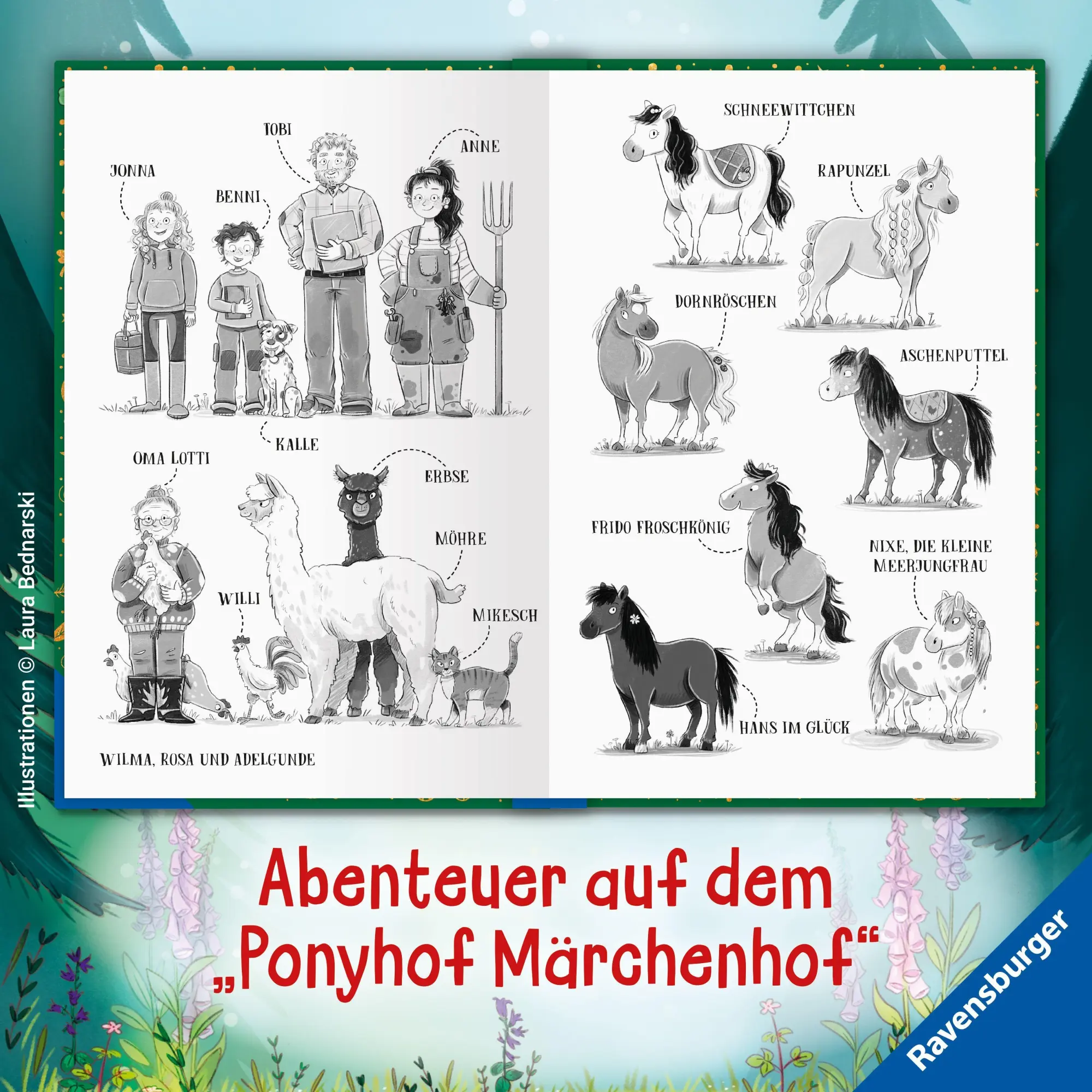 Bild: 9783473409242 | Die Märchenponys, Band 2 - Hans im Glück und das goldene Ei | Buch