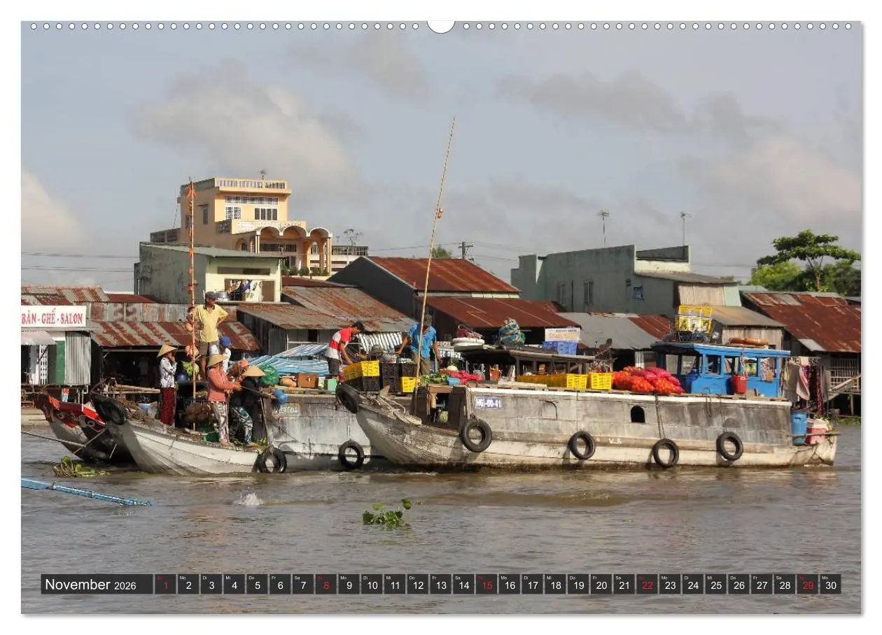 Bild: 9783516139242 | Vietnam - Zwischen Mekong und Halong Bucht (Wandkalender 2026 DIN...