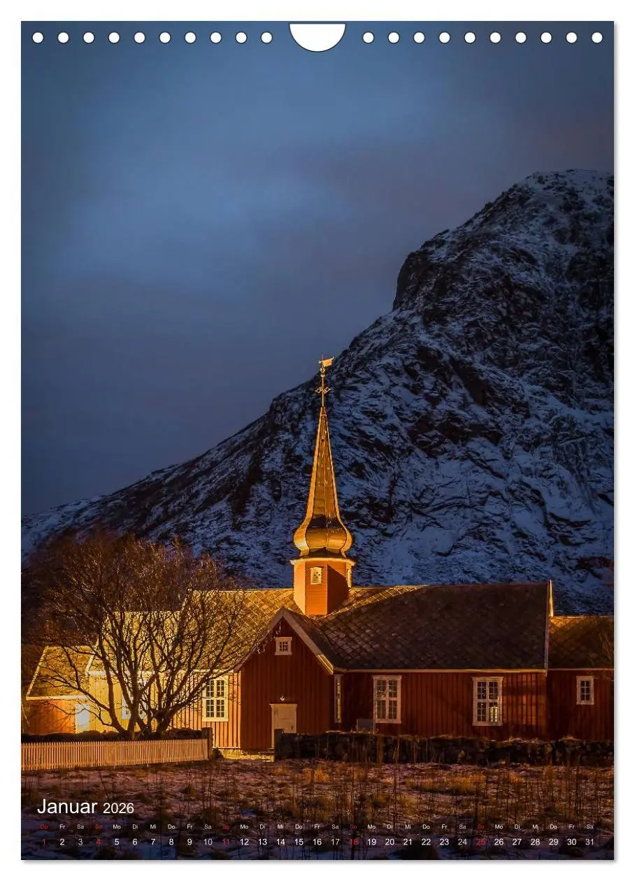 Bild: 9783516449242 | Mystische Lofoten (Wandkalender 2026 DIN A4 hoch), CALVENDO...