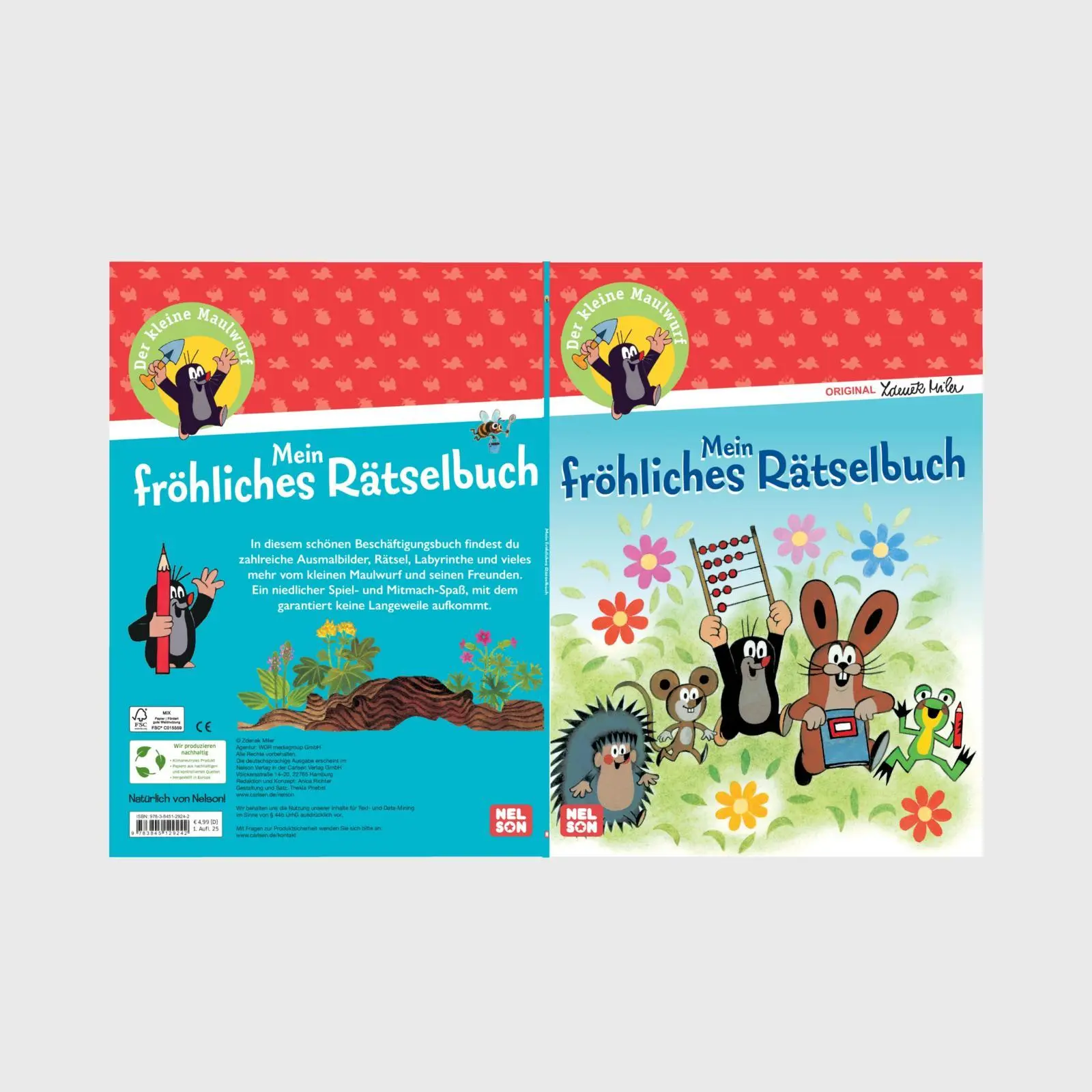 Bild: 9783845129242 | Der kleine Maulwurf: Mein fröhliches Rätselbuch | Taschenbuch | 48 S.