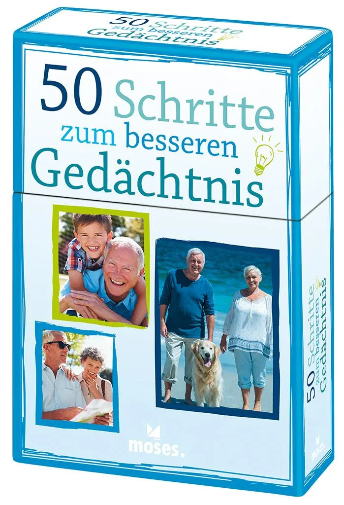 Cover: 9783897779242 | 50 Schritte zum besseren Gedächtnis | für Senioren | Nicola Berger