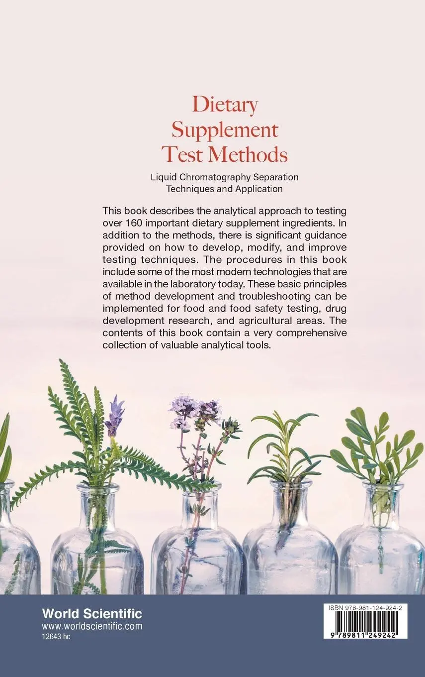 Rückseite: 9789811249242 | DIETARY SUPPLEMENT TEST METHODS | Ji David | Buch | Gebunden | 2022