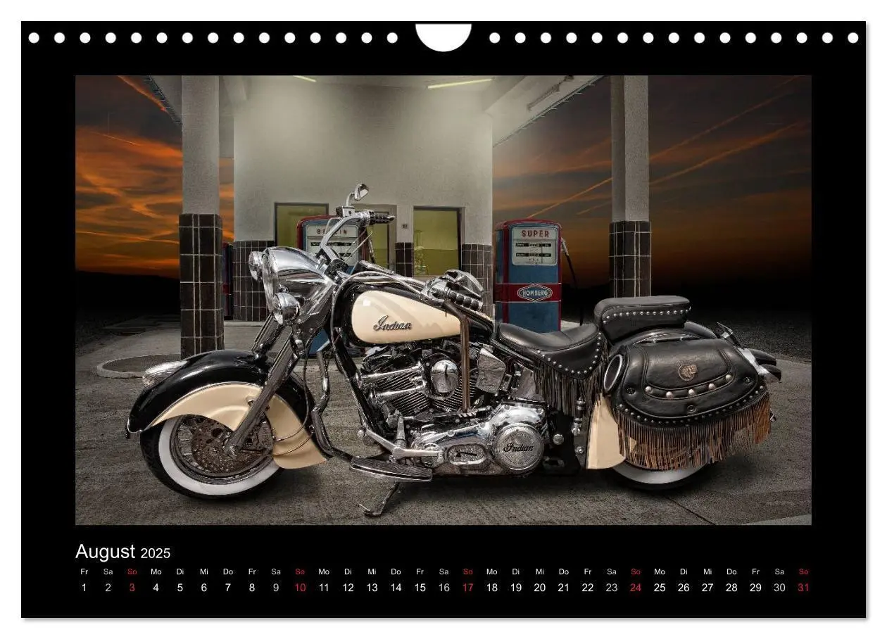 Bild: 9783435709342 | Motorrad-Träume - Chopper und Custombikes (Wandkalender 2025 DIN A4...