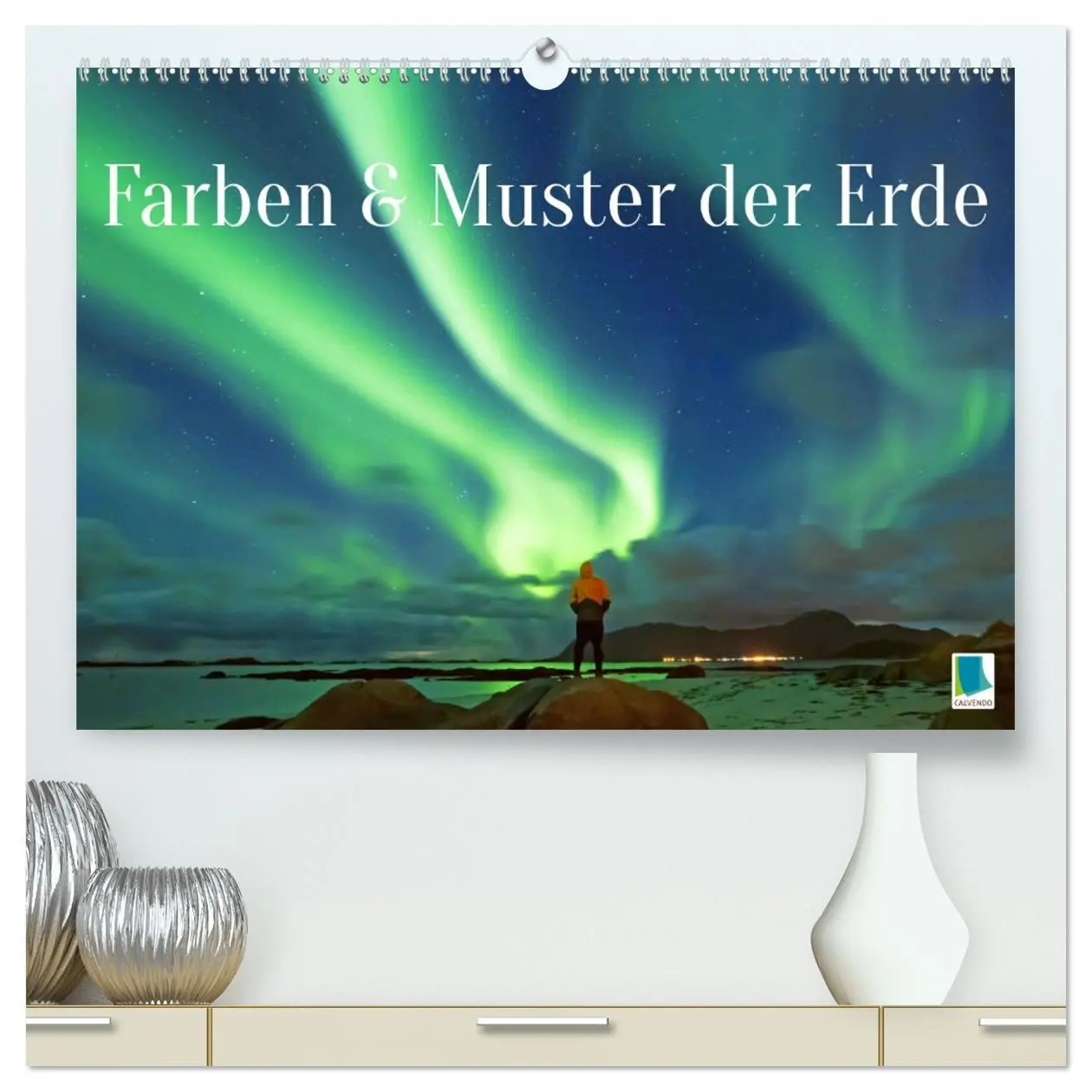 Cover: 9783457349342 | Farben und Muster der Erde (hochwertiger Premium Wandkalender 2026...