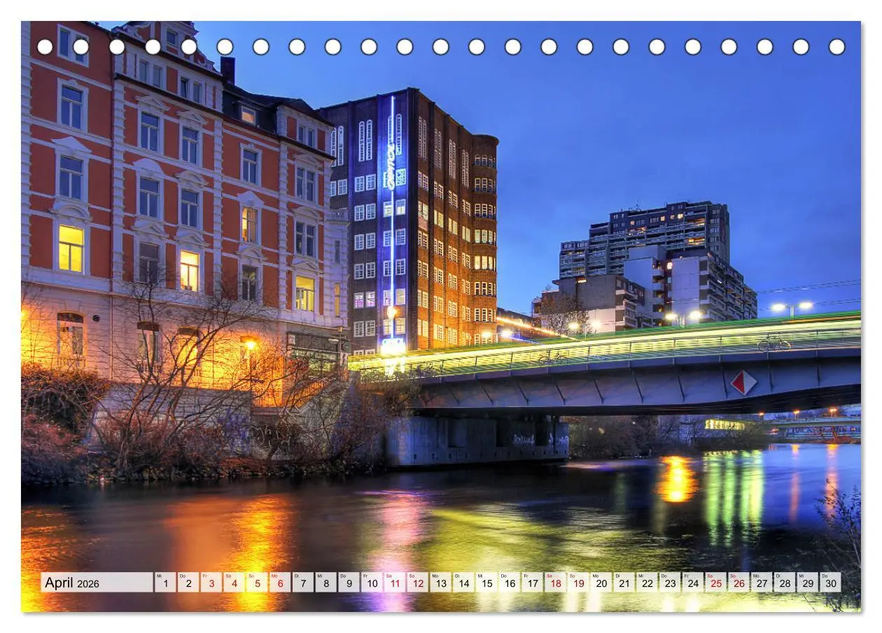 Bild: 9783457899342 | Hannover ist bunt (Tischkalender 2026 DIN A5 quer), CALVENDO...