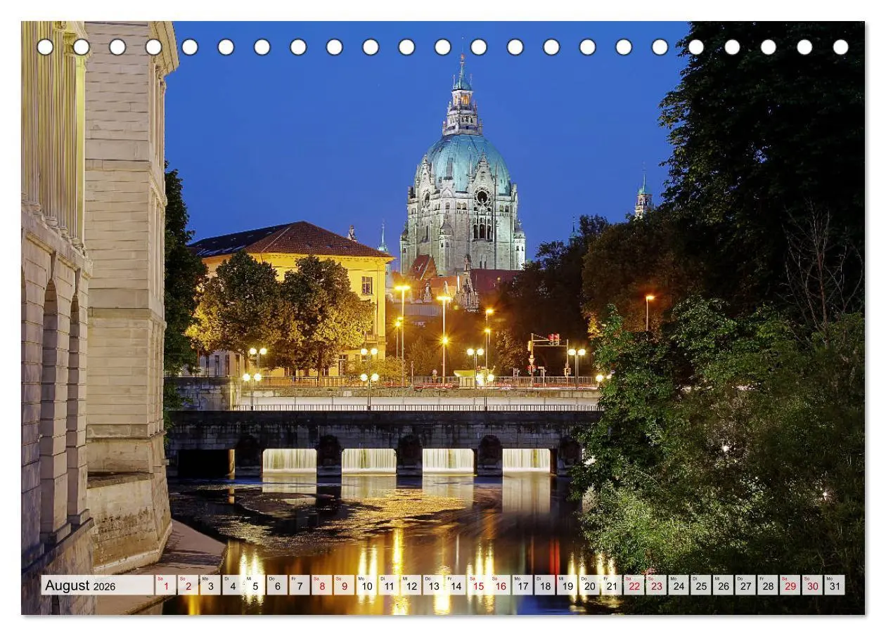 Bild: 9783457899342 | Hannover ist bunt (Tischkalender 2026 DIN A5 quer), CALVENDO...