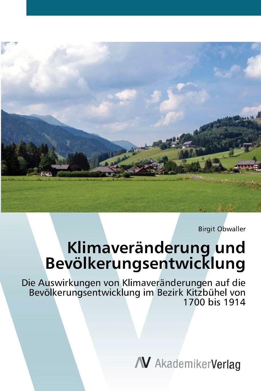 Cover: 9786136359342 | Klimaveränderung und Bevölkerungsentwicklung | Birgit Obwaller | Buch