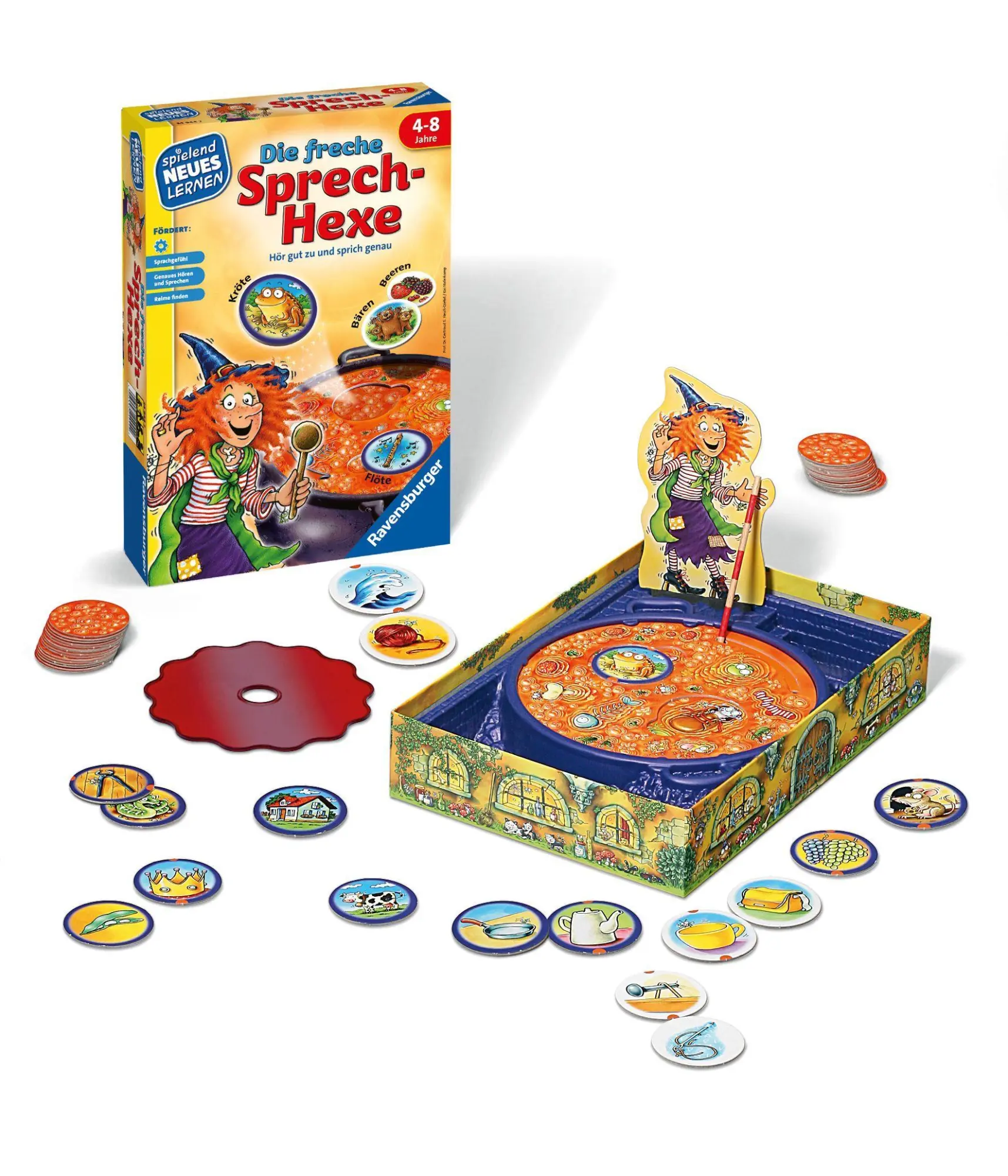 Bild: 4005556249442 | Die freche Sprech-Hexe | Hör gut zu und sprich genau | Heuß-Giehrl