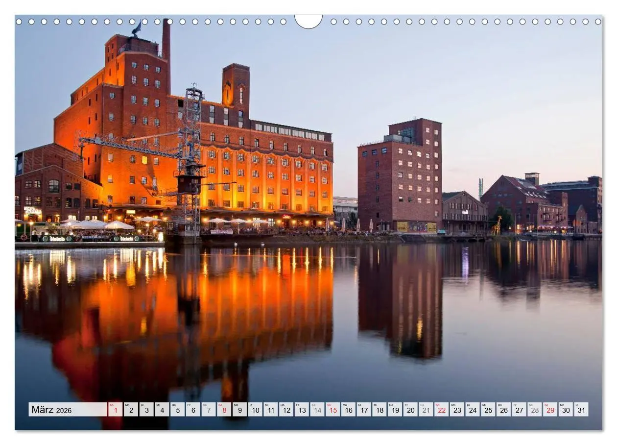 Bild: 9783457269442 | Das Ruhrgebiet bei Nacht (Wandkalender 2026 DIN A3 quer), CALVENDO...