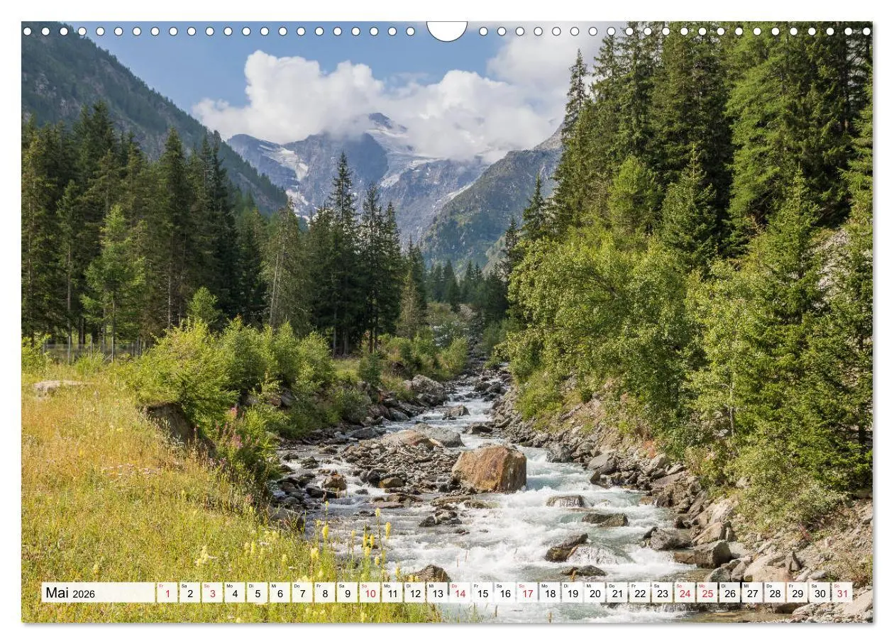 Bild: 9783457719442 | Piemont und Aostatal (Wandkalender 2026 DIN A3 quer), CALVENDO...