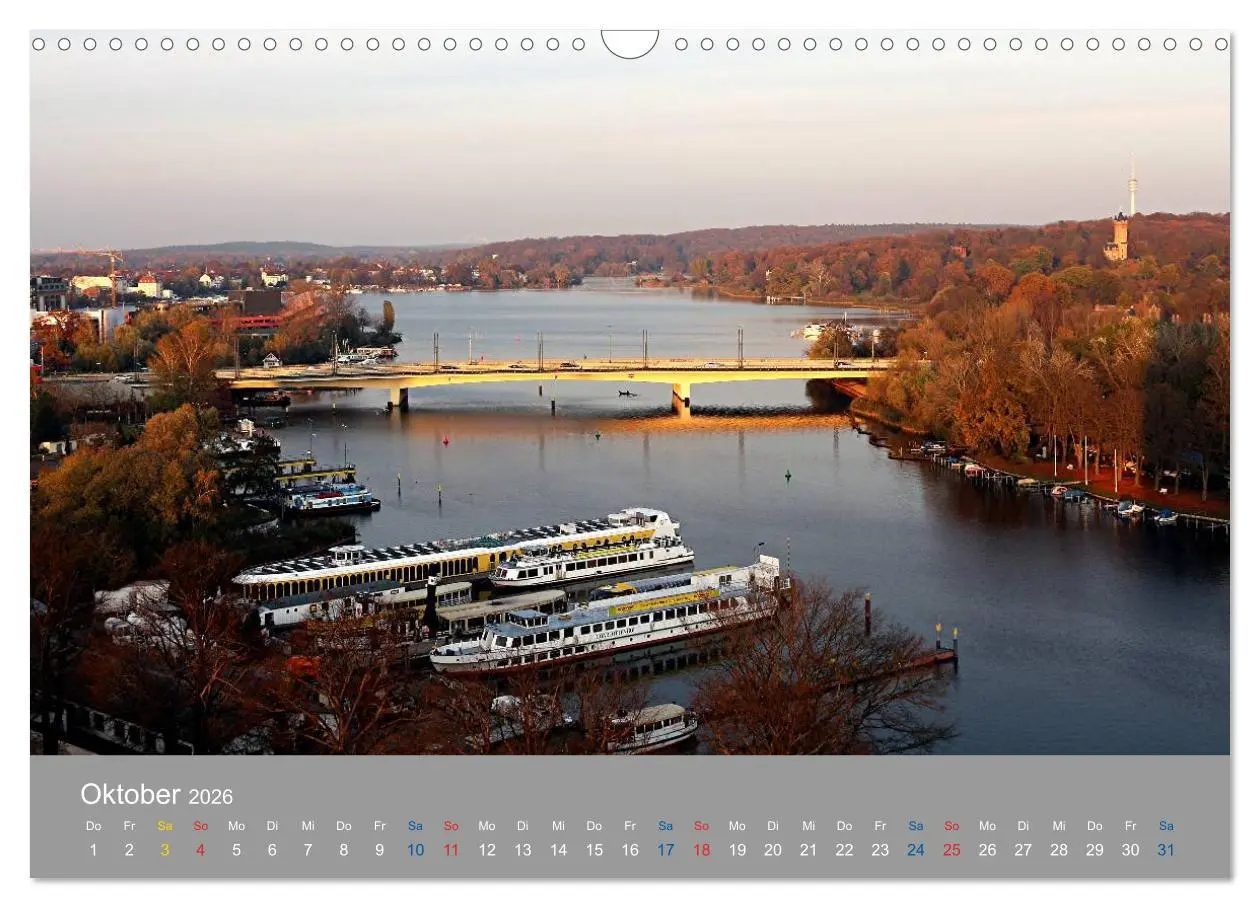 Bild: 9783457959442 | Potsdam von Oben (Wandkalender 2026 DIN A3 quer), CALVENDO...