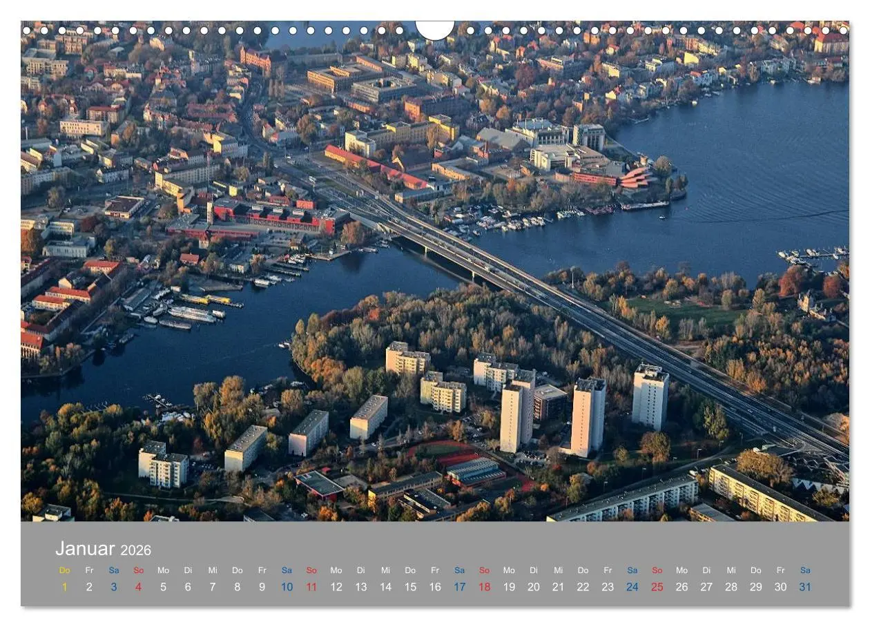 Bild: 9783457959442 | Potsdam von Oben (Wandkalender 2026 DIN A3 quer), CALVENDO...