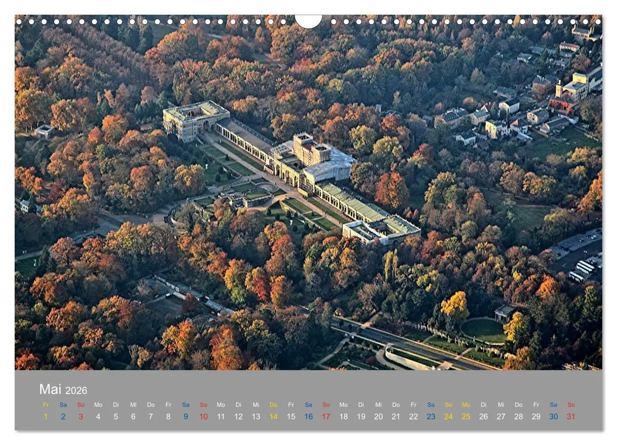 Bild: 9783457959442 | Potsdam von Oben (Wandkalender 2026 DIN A3 quer), CALVENDO...