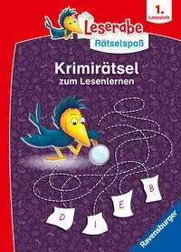 Cover: 9783473489442 | Leserabe - Rätselspaß - Krimirätsel zum Lesenlernen, 1. Lesestufe