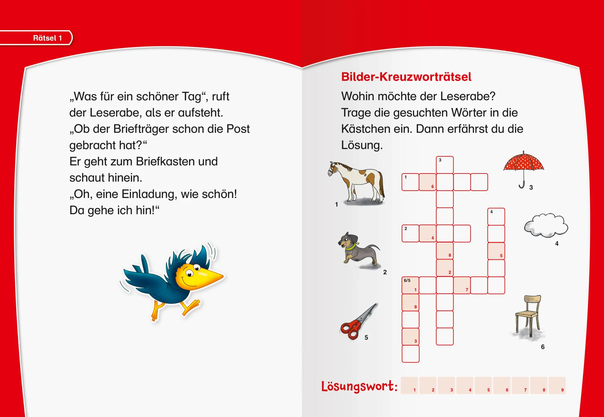 Bild: 9783473489442 | Leserabe - Rätselspaß - Krimirätsel zum Lesenlernen, 1. Lesestufe