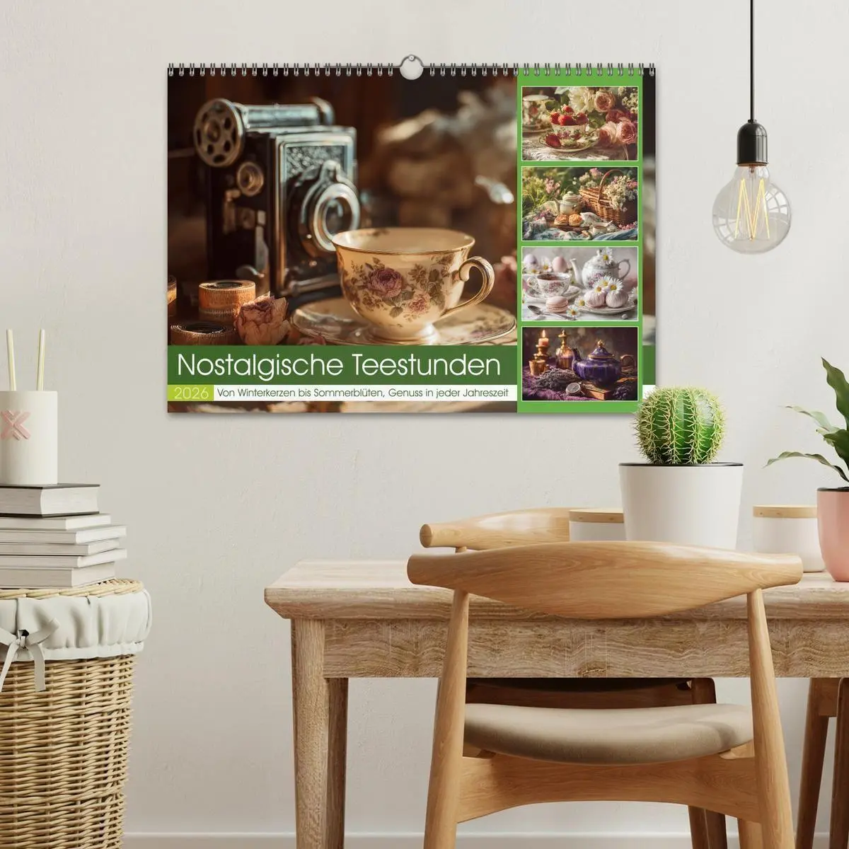 Bild: 9783516739442 | Nostalgische Teestunden (Wandkalender 2026 DIN A3 quer), CALVENDO...