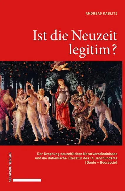 Cover: 9783796539442 | Ist die Neuzeit legitim? | Andreas Kablitz | Buch | 282 S. | Deutsch