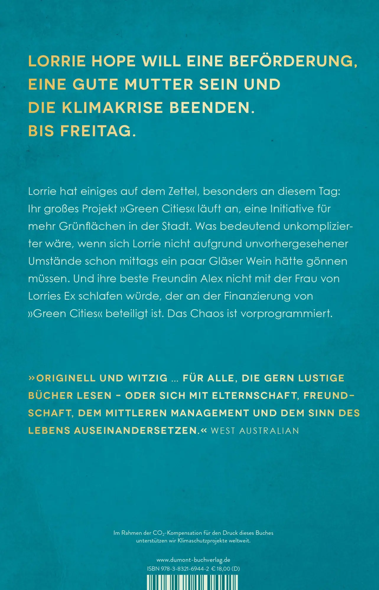 Rückseite: 9783832169442 | Das Gegenteil von Erfolg | Roman | Eleanor Elliott Thomas | Buch