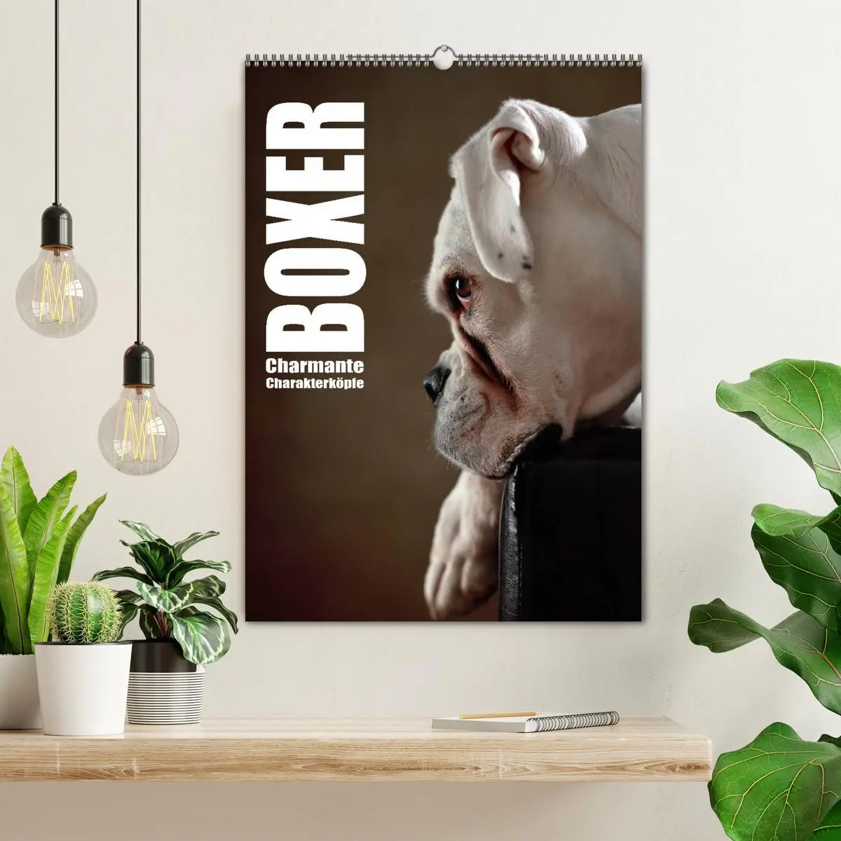 Bild: 9783516419542 | Boxer - Charmante Charakterköpfe (Wandkalender 2026 DIN A2 hoch),...