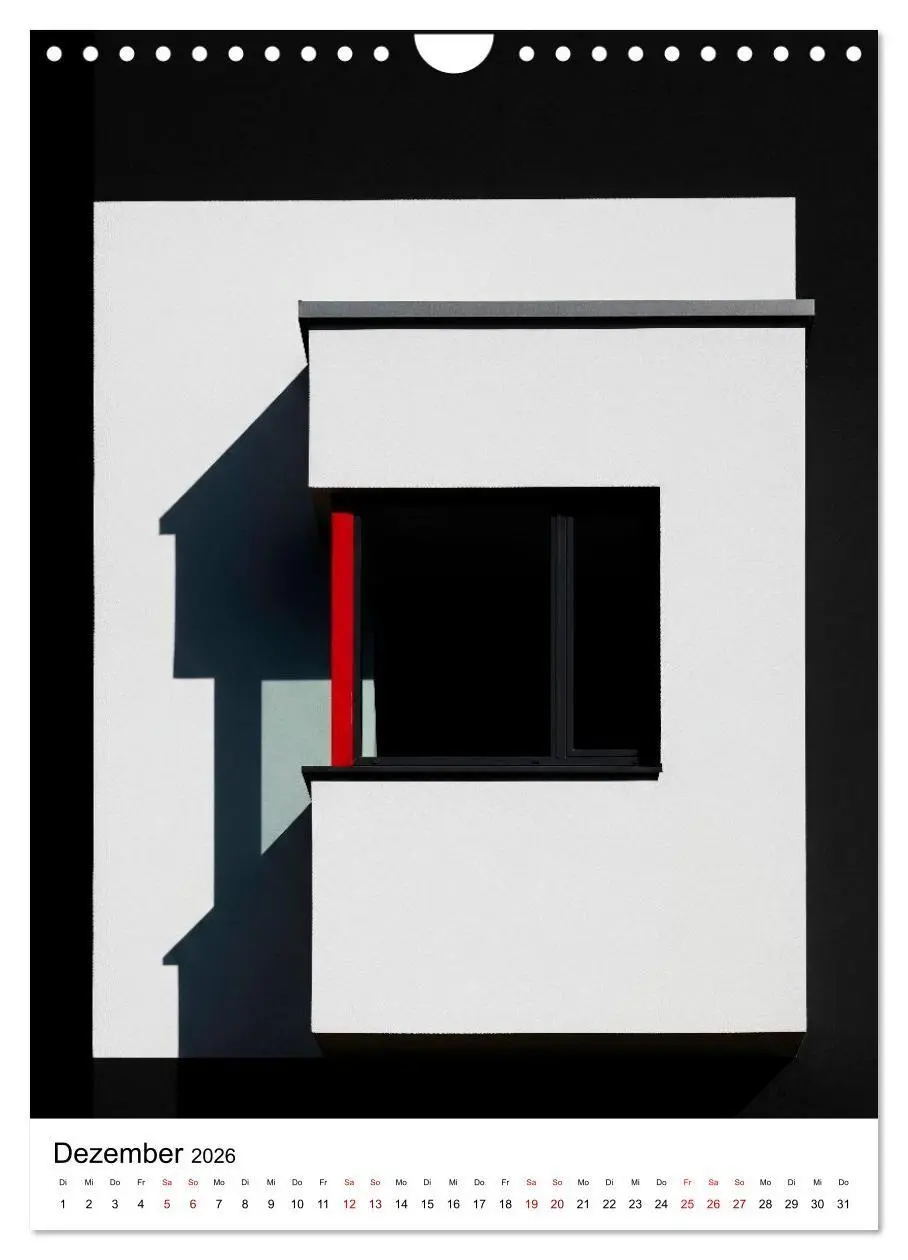 Bild: 9783516659542 | Fassaden-Architektur im Stil des BAUHAUS (Wandkalender 2026 DIN A4...