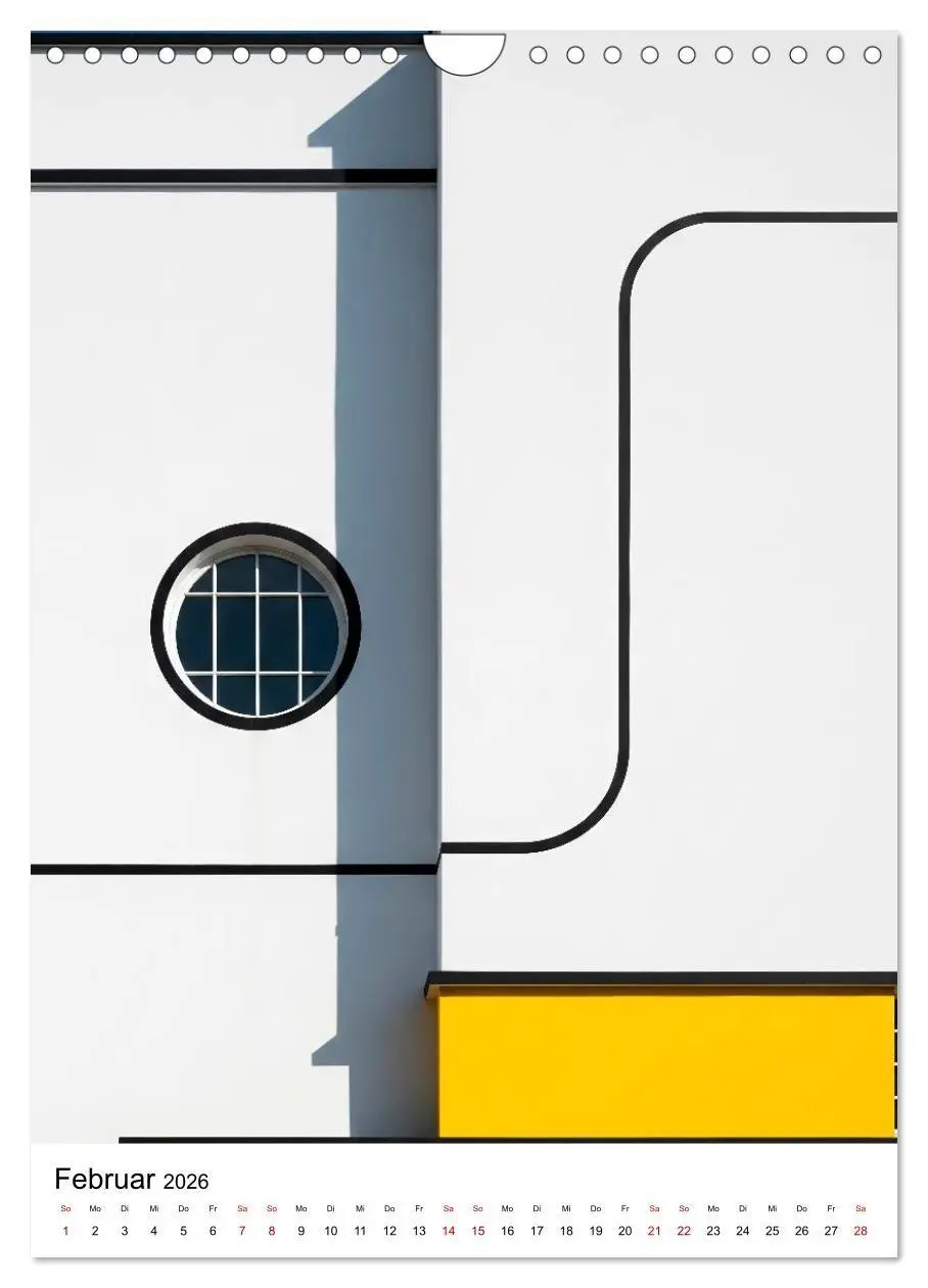 Bild: 9783516659542 | Fassaden-Architektur im Stil des BAUHAUS (Wandkalender 2026 DIN A4...