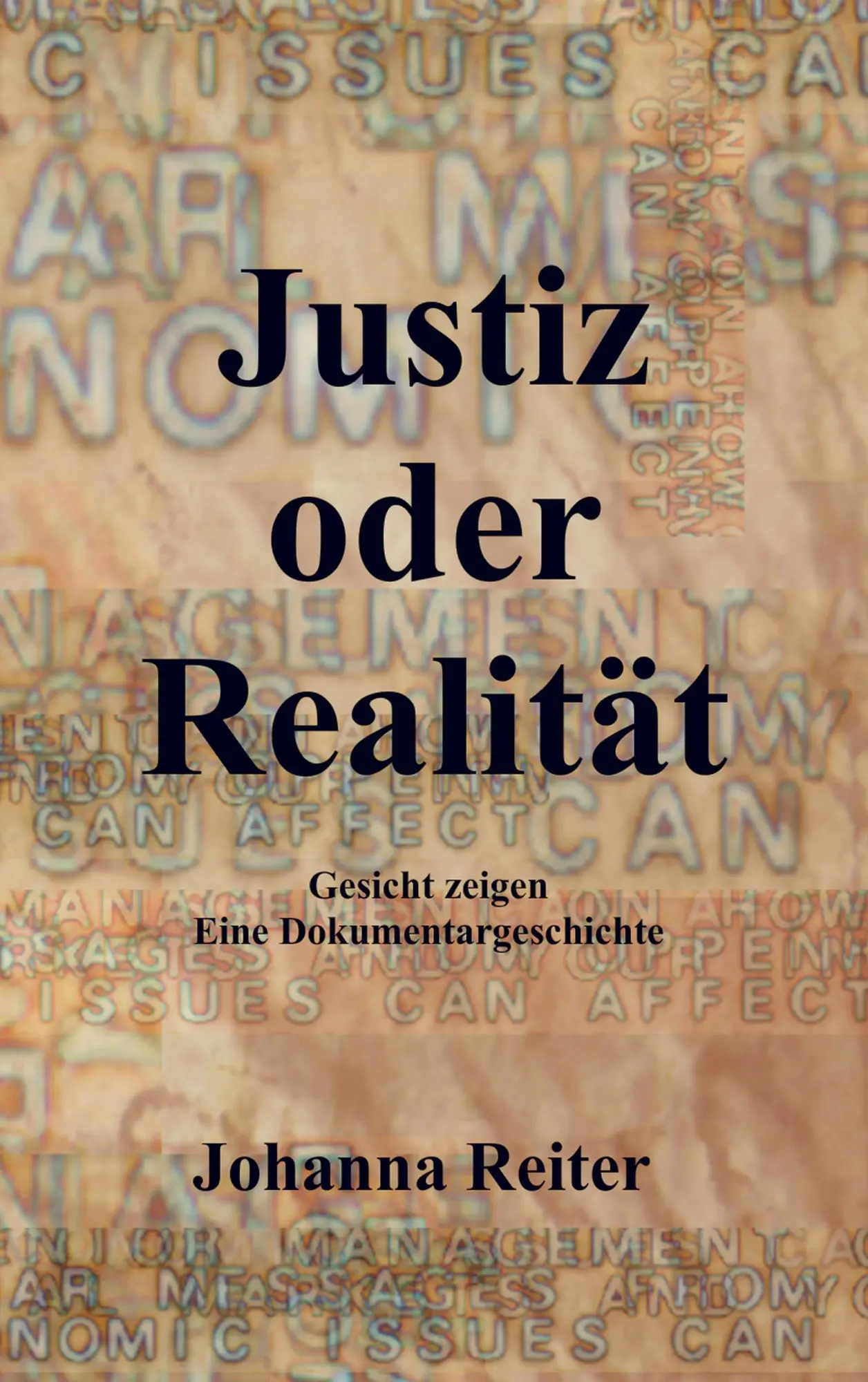 Cover: 9789463429542 | Justiz oder Realität | Johanna Reiter | Taschenbuch | 364 S. | Deutsch