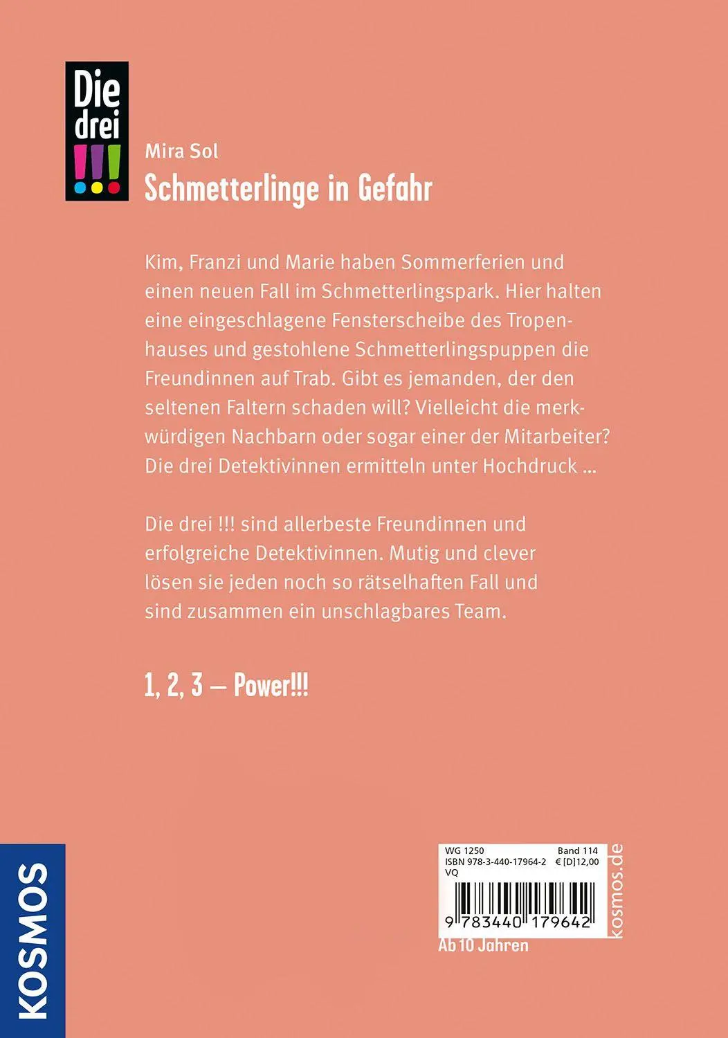 Bild: 9783440179642 | Die drei !!!, 114, Schmetterlinge in Gefahr | Mira Sol | Buch | 160 S.