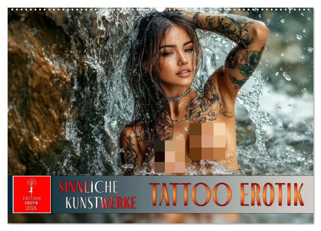 Cover: 9783457249642 | Tattoo Erotik - Sinnliche Kunstwerke (Wandkalender 2026 DIN A2...