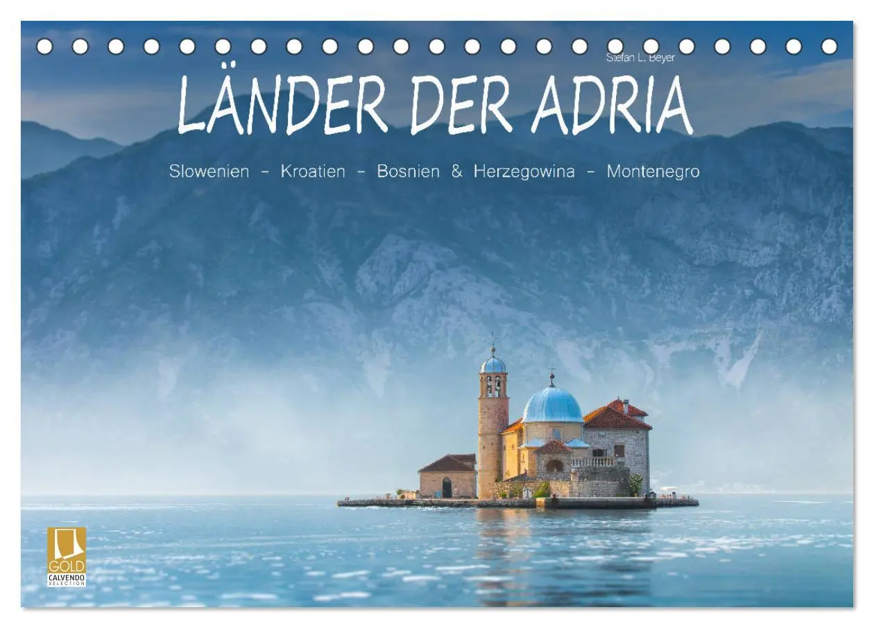 Cover: 9783457939642 | Länder der Adria (Tischkalender 2026 DIN A5 quer), CALVENDO...