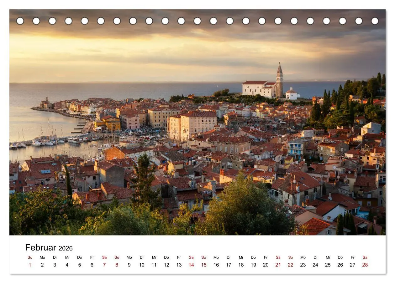 Bild: 9783457939642 | Länder der Adria (Tischkalender 2026 DIN A5 quer), CALVENDO...