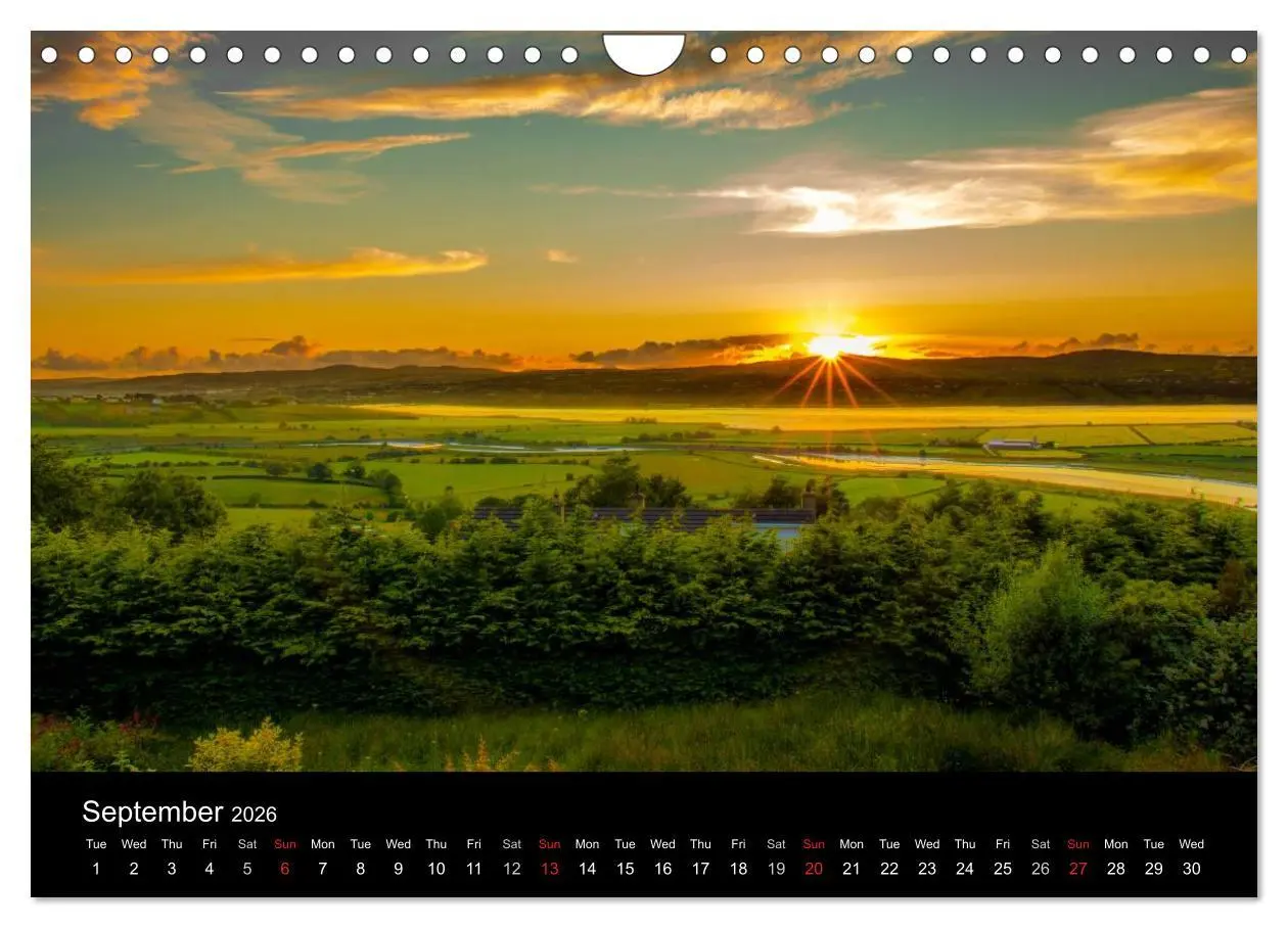 Bild: 9783516579642 | Landsapes of Donegal (Wall Calendar 2026 DIN A4 landscape),...
