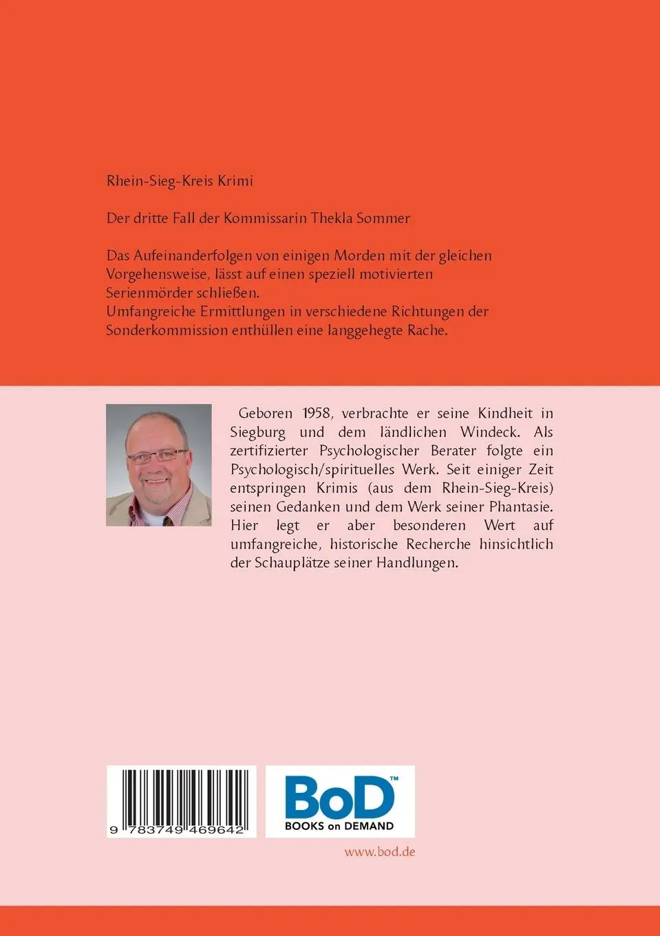 Rückseite: 9783749469642 | Mord in Rheinbach | Rhein-Sieg-Kreis Krimi "Das Burgfräulein" | Buch