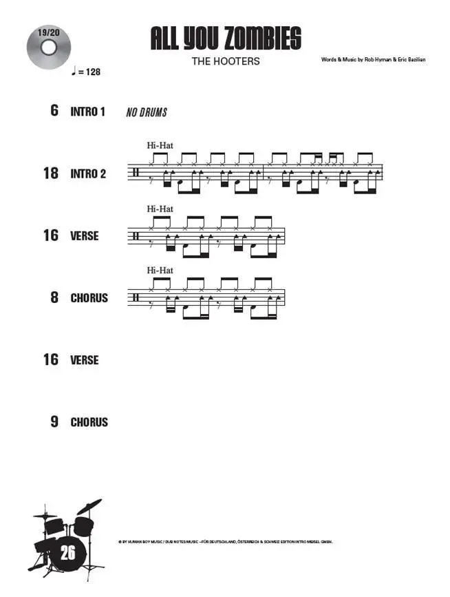 Cover: 9783865439642 | Drum Along - 10 Classic Rock Songs Continued | Jörg Fabig | MP3 | 2017
