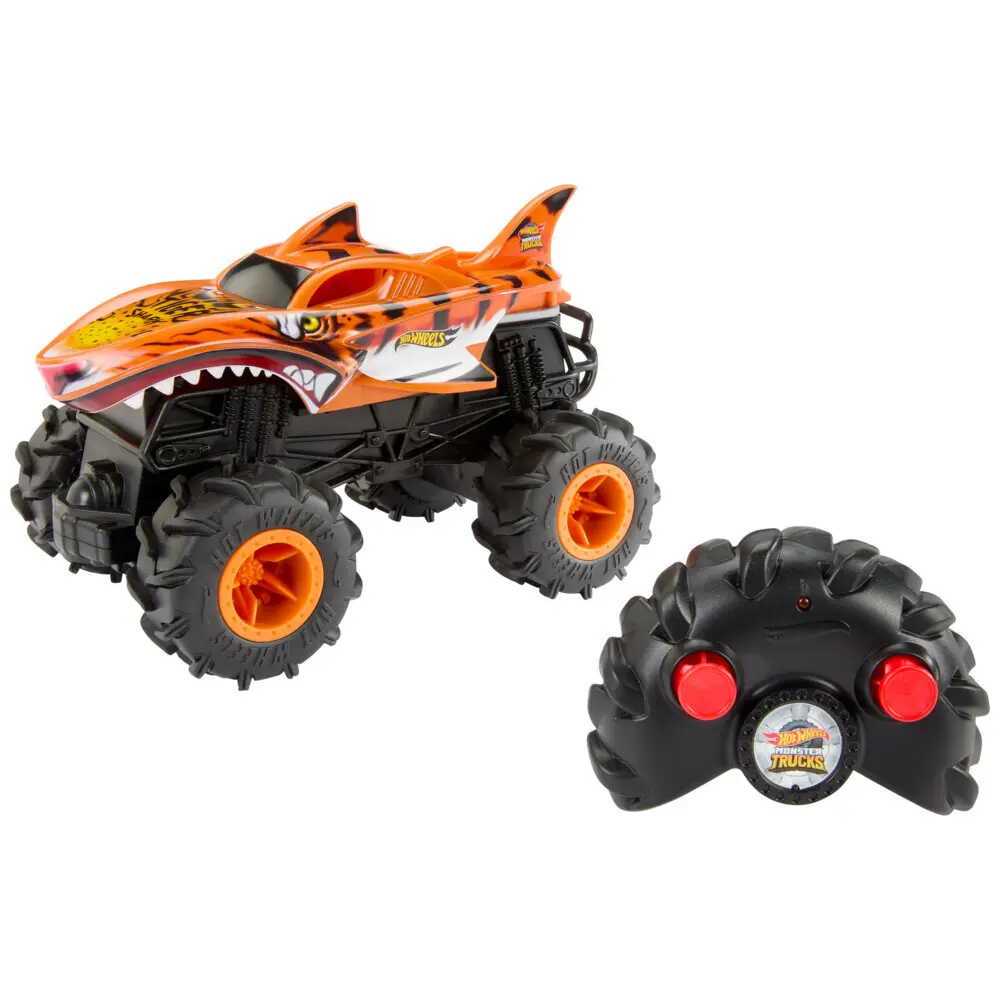 Bild: 194735149742 | Hot Wheels Monster Trucks RC 1:24 Tiger Shark | Offene Verpackung