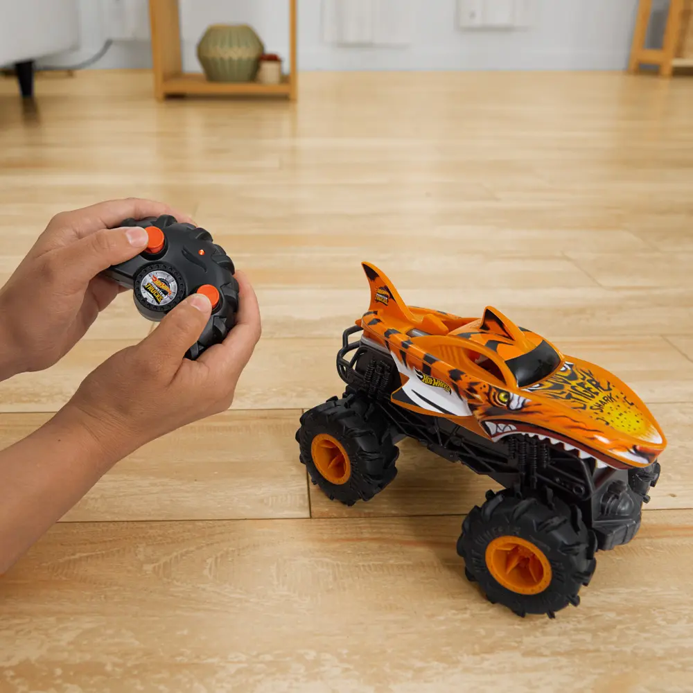 Bild: 194735149742 | Hot Wheels Monster Trucks RC 1:24 Tiger Shark | Offene Verpackung