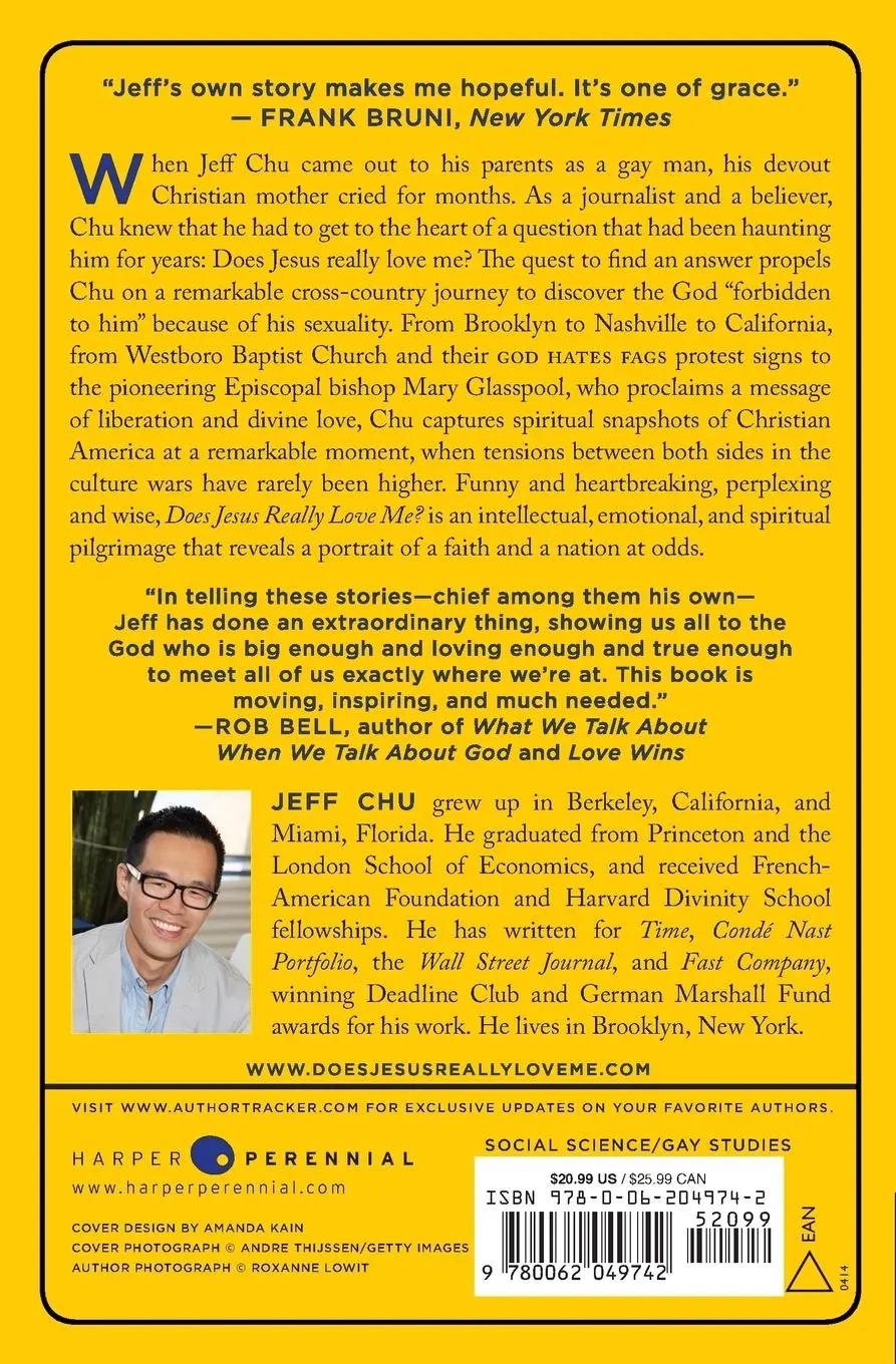 Rückseite: 9780062049742 | Does Jesus Really Love Me? | Jeff Chu | Taschenbuch | Englisch | 2020