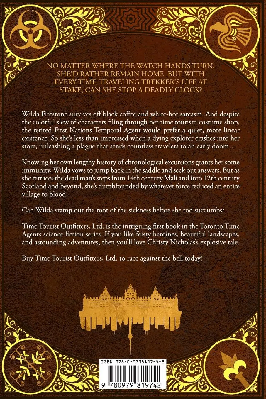 Rückseite: 9780979819742 | Time Tourist Outfitters, Ltd. | A Time Travel Adventure | Taschenbuch
